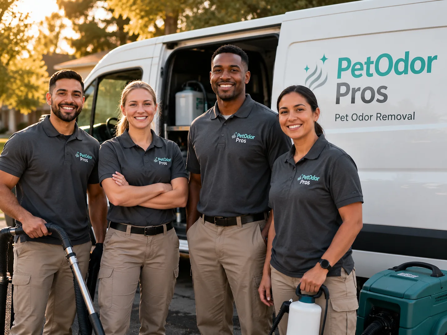 Pet Odor Removal team serving Watkins, CO
